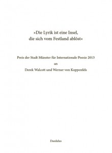ISBN 9783891262337 Die Lyrik ist eine Insel